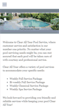 Mobile Screenshot of clearallyearpools.com